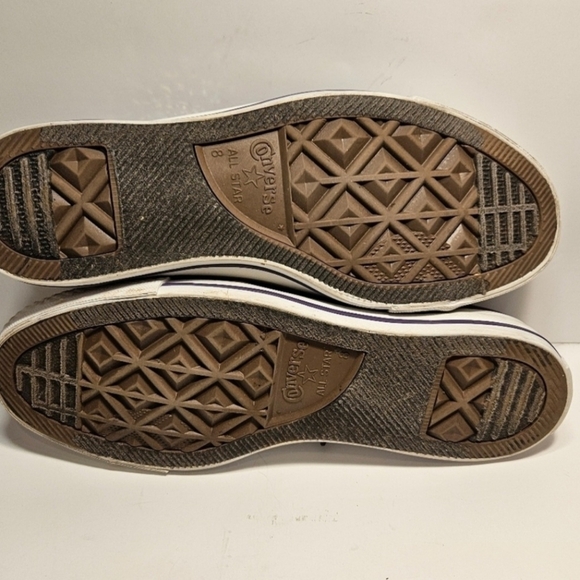 Custom Converse SZ 10 Pop Rock Star Prince Hall of Fame Chuck Taylor Low Tops - Picture 8 of 12